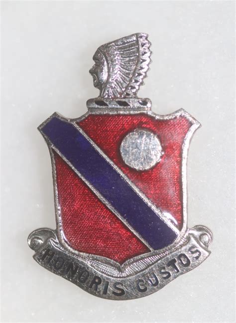 Original Us Wwii 189th Field Artillery Regiment 45th Division