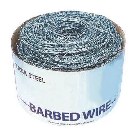 Iron Galvanized Tata Gi Barbed Wire 25 Mm At Rs 90kg In Surendranagar Id 23699372330