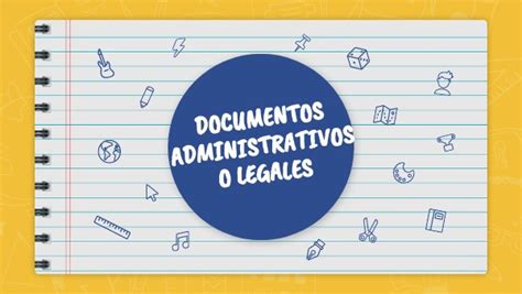 Documentos Administrativos O Legales