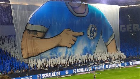 Schalke Choreo Gegen Den SC Freiburg YouTube