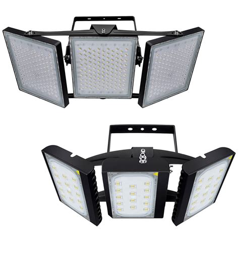 STASUN 2 Pack LED Flood Lights Outdoor 600W 54000lm 450W 40500lm