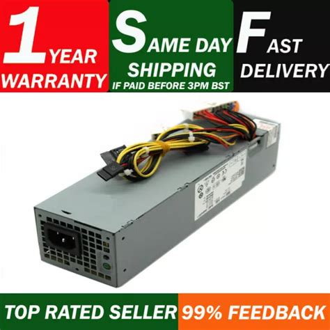 Genuine Dell Optiplex Sff W Power Supply Hu Ebs Vfxxf