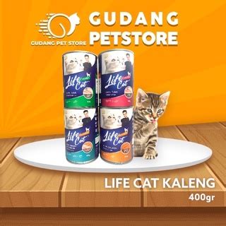 Jual Promo Life Cat Kaleng Adult Kitten Gr Lifecat Wet Food Makanan