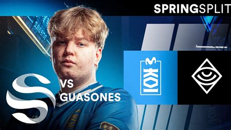 Movistar Koi Vs Guasones Superliga Spring Split J Vod Youtube