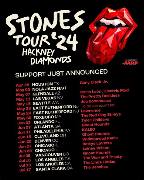 Rolling Stones With Carin Leon And Electric Mud State Farm Stadium Glendale