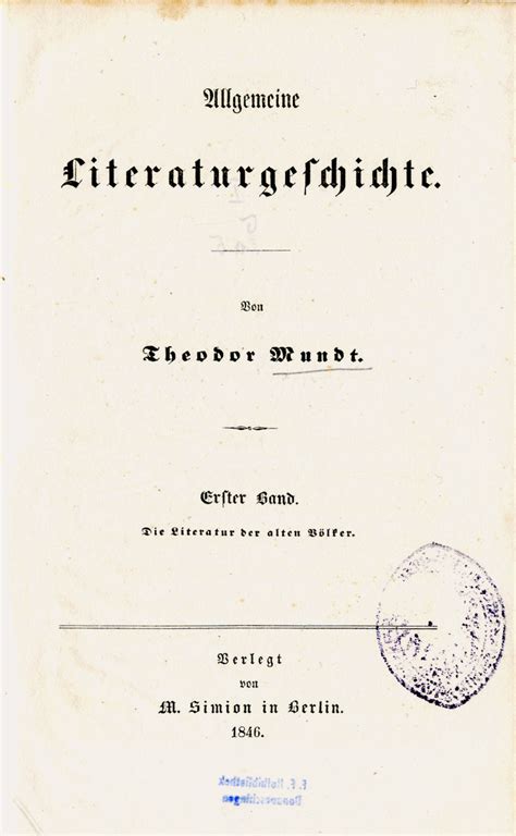 Allgemeine Literaturgeschichte B Nde X Vi Vi S