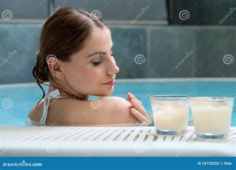 Thermal bath at spa club stock photo. Image of look, care - 24728352