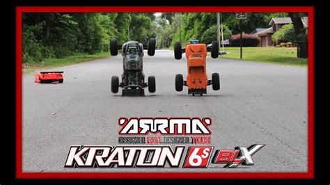 Arrma Kraton 6s Blx Vs Arrma Outcast Blx 6s 2019 YouTube