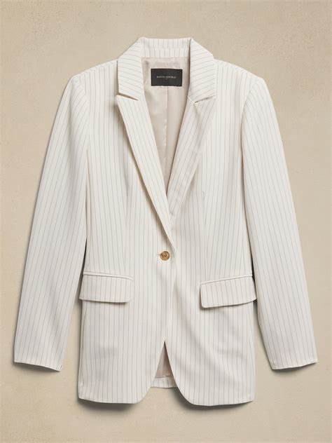 Sculpted Suit Blazer Banana Republic Factory