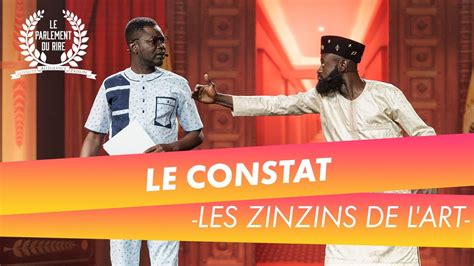 Le Parlement du rire Les Zinzins de l art établissent le constat d un