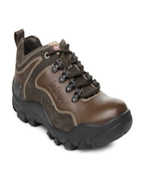 Buy Lee Cooper Men Brown Casual Leather Shoes - Casual Shoes for Men ...