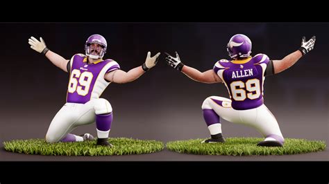 Simon Brokmann 3d Art Jared Allen