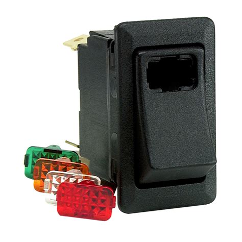 Cole Hersee Lighted Rocker Switch Spst On Off 4 Blade