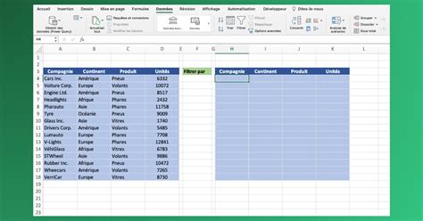 Comment Filtrer Sur Excel Bonnes Pratiques Formules Et Exemples