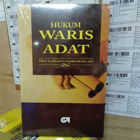 Jual Buku Hukum Waris Adat Shopee Indonesia