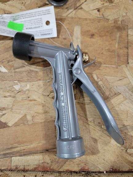 Gilmour Metal Pistol Nozzle With Threaded Tip Metzger Property