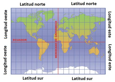 Aprender Acerca Imagen Planisferio Latitud Y Longitud De Mexico 15120