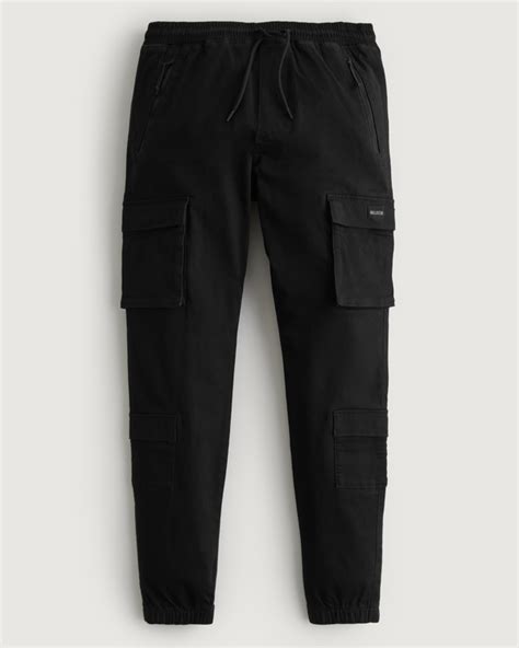 Mens Twill 4 Pocket Cargo Joggers Mens Sale