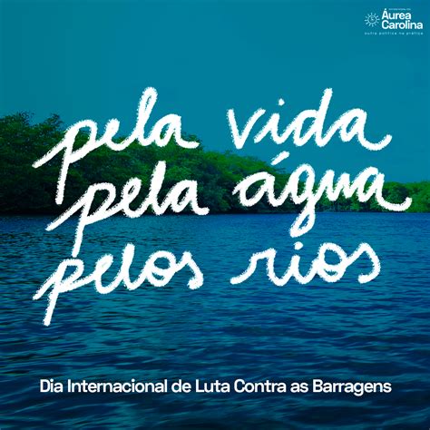 Dia Internacional De Luta Contra As Barragens Conhe A As A Es De