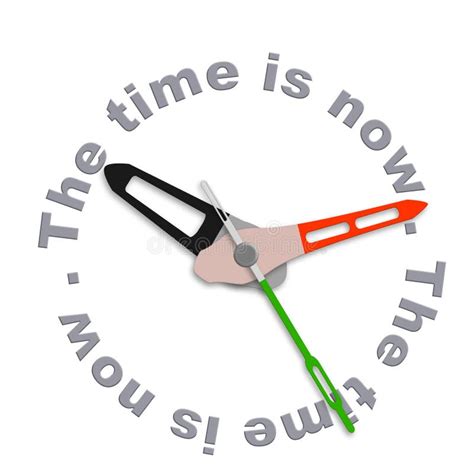 Present Time Now Stock Illustrations 2794 Present Time Now Stock