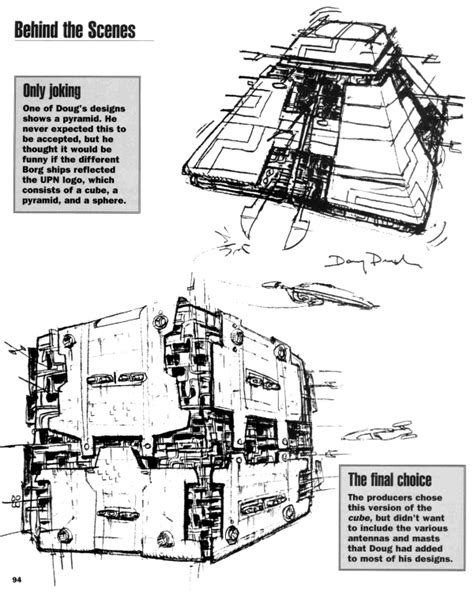 Fsd Starship Concept Art Designing The Borg Tactical Cube 47025 Hot Sex Picture