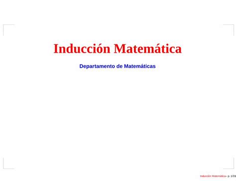 Pdf Inducci N Matem Tica Cb Mty Itesm Mxcb Mty Itesm Mx Tc