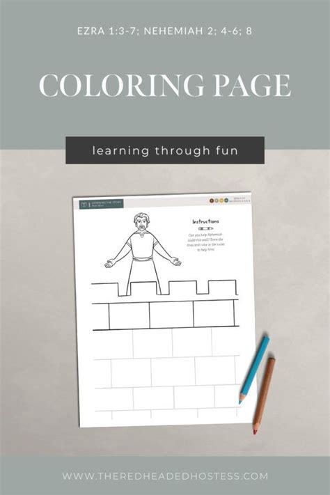 A Coloring Page With The Words Learning Through Fun On It And A Pencil