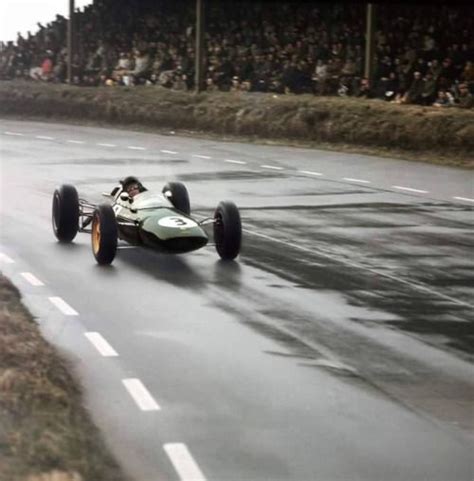 Jim Clark Lotus Climax 25 Lombank Trophée Snetterton 1963