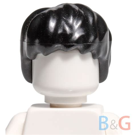 Lego Boygirl Minifig Black Hair Harry Potterhulk Minifigure Head