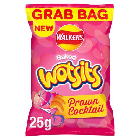 Walkers Wotsits Grab Bag Prawn Cocktail 25g - We Get Any Stock