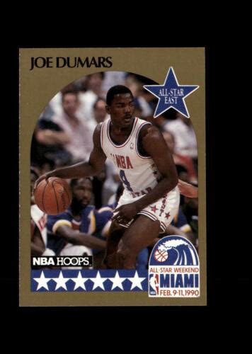 Joe Dumars Hoops Basketball Detroit Pistons Ebay