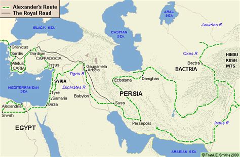 Alexander The Greats Route