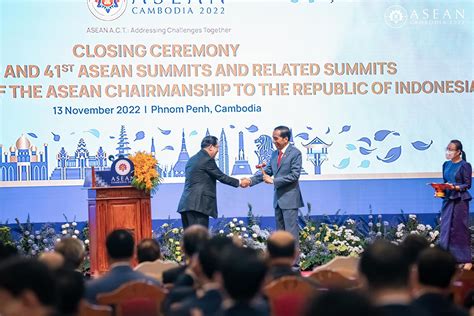 The Closing Ceremony Of The Th And St Asean Summits And Related