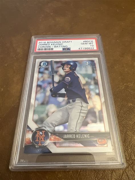 Jarred Kelenic Bowman Draft Bdc Chrome Psa Price Guide