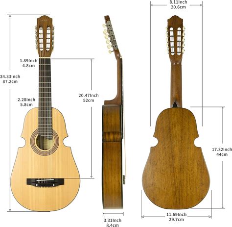 TARIO 10 String Acoustic Cuatro Guitar Traditional Puerto Rican