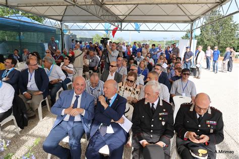 INAUGURAZIONE INVASO C IN LOCALITA QUADRELLETTO IN COMUNE DI SAN