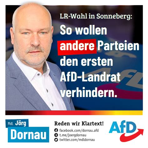 LR Wahl In Sonneberg So Wollen Andere Parteien Den Ersten AfD Landrat