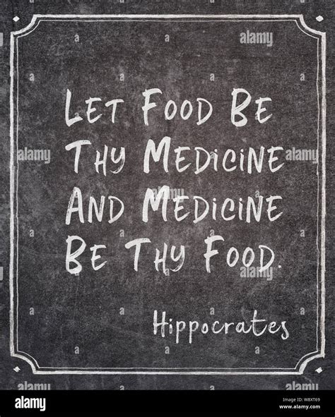 Food Be Thy Medicine Hippocrates