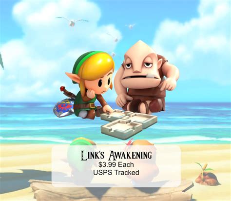 legend  zelda links awakening etsy
