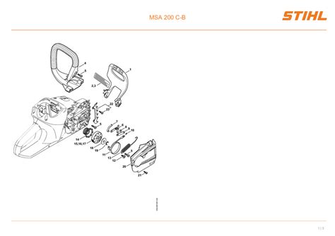 Tron Onneuse Stihl Msa C B Motoculture Info