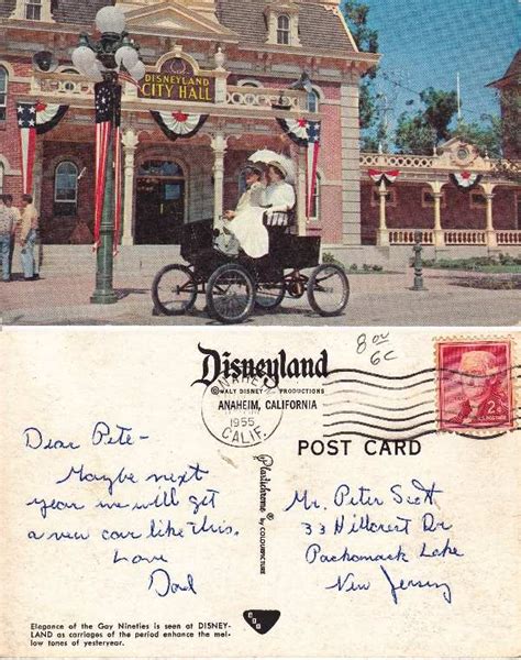 Vintage Disneyland Postcards - This Fairy Tale Life