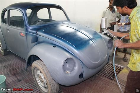 1973 Vw Super Beetle Monster Build Off Delivered Team Bhp