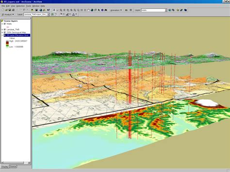 Gis Map Of Berat Albania Oil Wells Satellite Imaging Corp