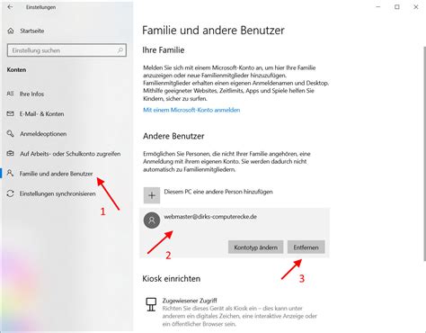 Benutzerkonto L Schen Bei Windows Anleitung Mit Bildern