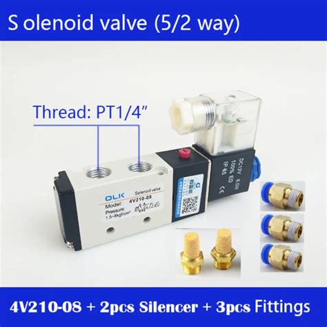 V Lvula Solen Ide El Trica Pneum Tica Port Five Way Control Air Valve