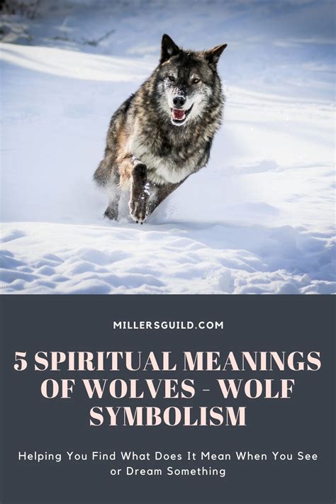 5 Spiritual Meanings Of Wolves Wolf Symbolism Wolf Symbolism