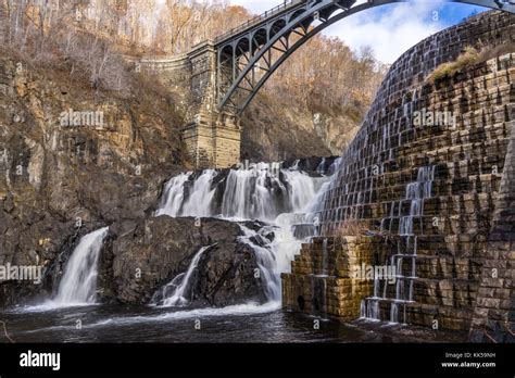 View Of Croton Dam In Croton Gorge Park In New York Stock Photo Alamy