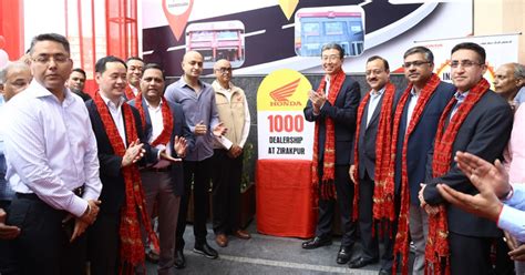 Honda Opens 1000th 2 Wheeler Dealership In India Maxabout News