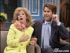 Cheri Oteri as Barbara Walters with Barbara Walters | Snl characters, Barbara walters, Saturday ...