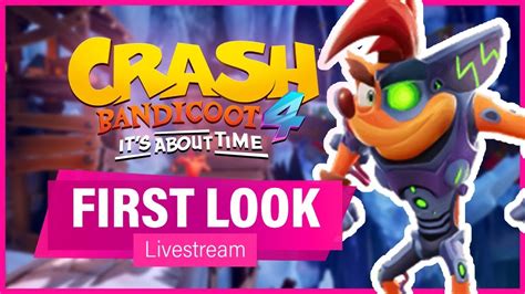 Crash Bandicoot 4 Its About Time Demo First Impressions 🔴 Livestream